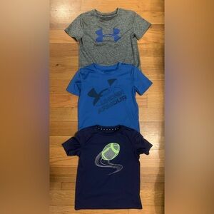 Boys Under Armour Athletic Shirts